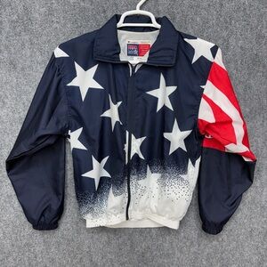 Vintage Champion 1996 USA basketball team jacket zip Men's size M Medium